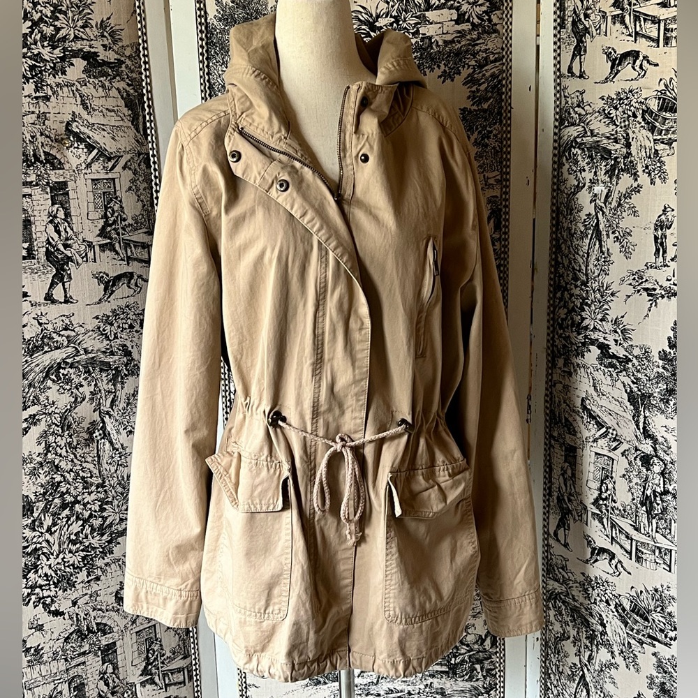 Khaki Barn Jacket Fully Lined Jacket, Size Large - Picture 2 of 8